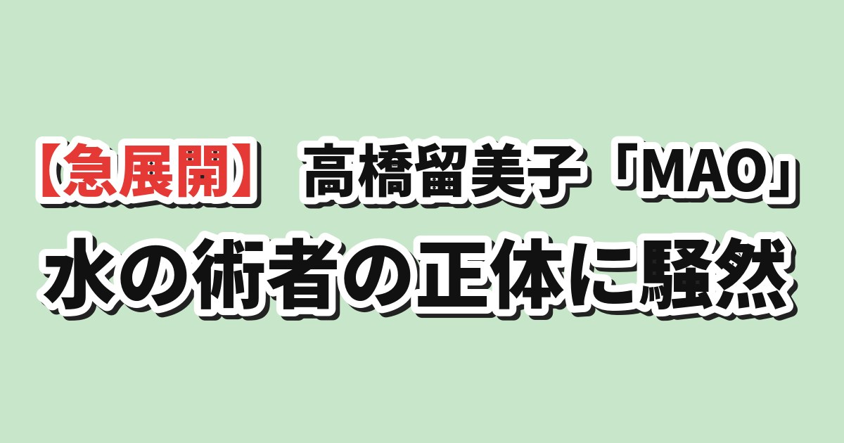 MAO 第12話