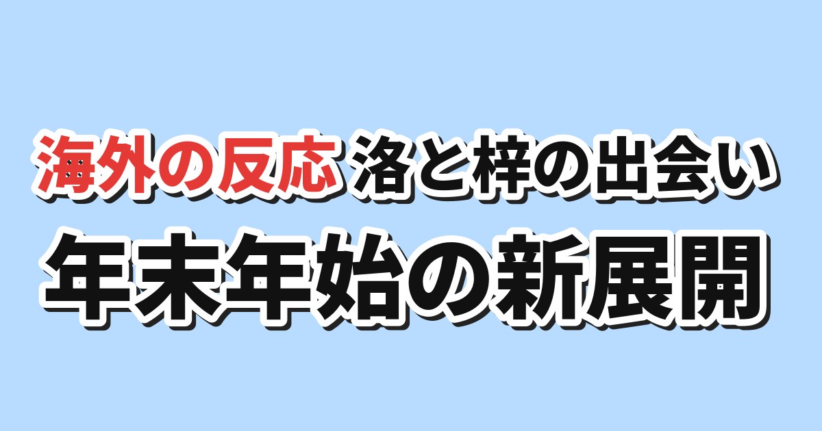 うちの弟どもがすみません 第13話 海外の反応